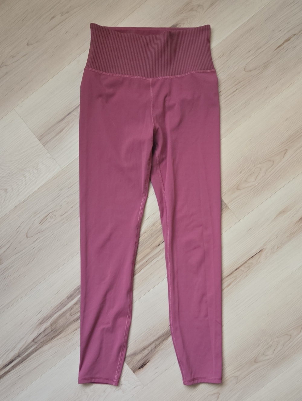 Vuori Rib Studio Laggings, Dusty Rose, Size Small